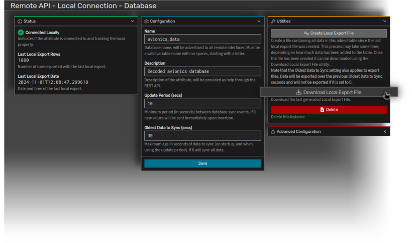 SystemX API configuration